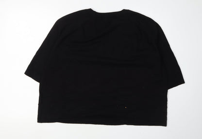 Womens UK Size M VERO MODA Black Pullover Jumper