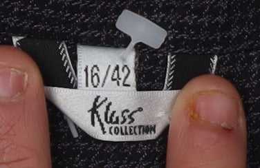 Klass Collection Women's Black Blazer Size 16 - Workwear