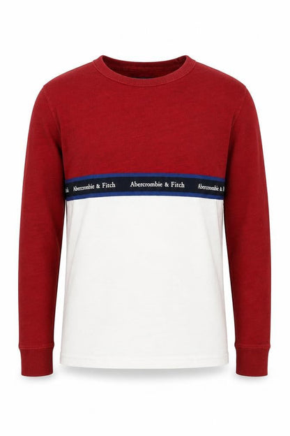 Mens UK Size S Abercrombie & Fitch Multicoloured Pullover Sweatshirt