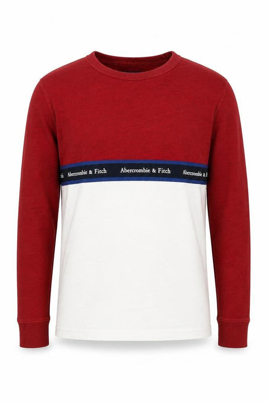 Mens UK Size S Abercrombie & Fitch Multicoloured Pullover Sweatshirt