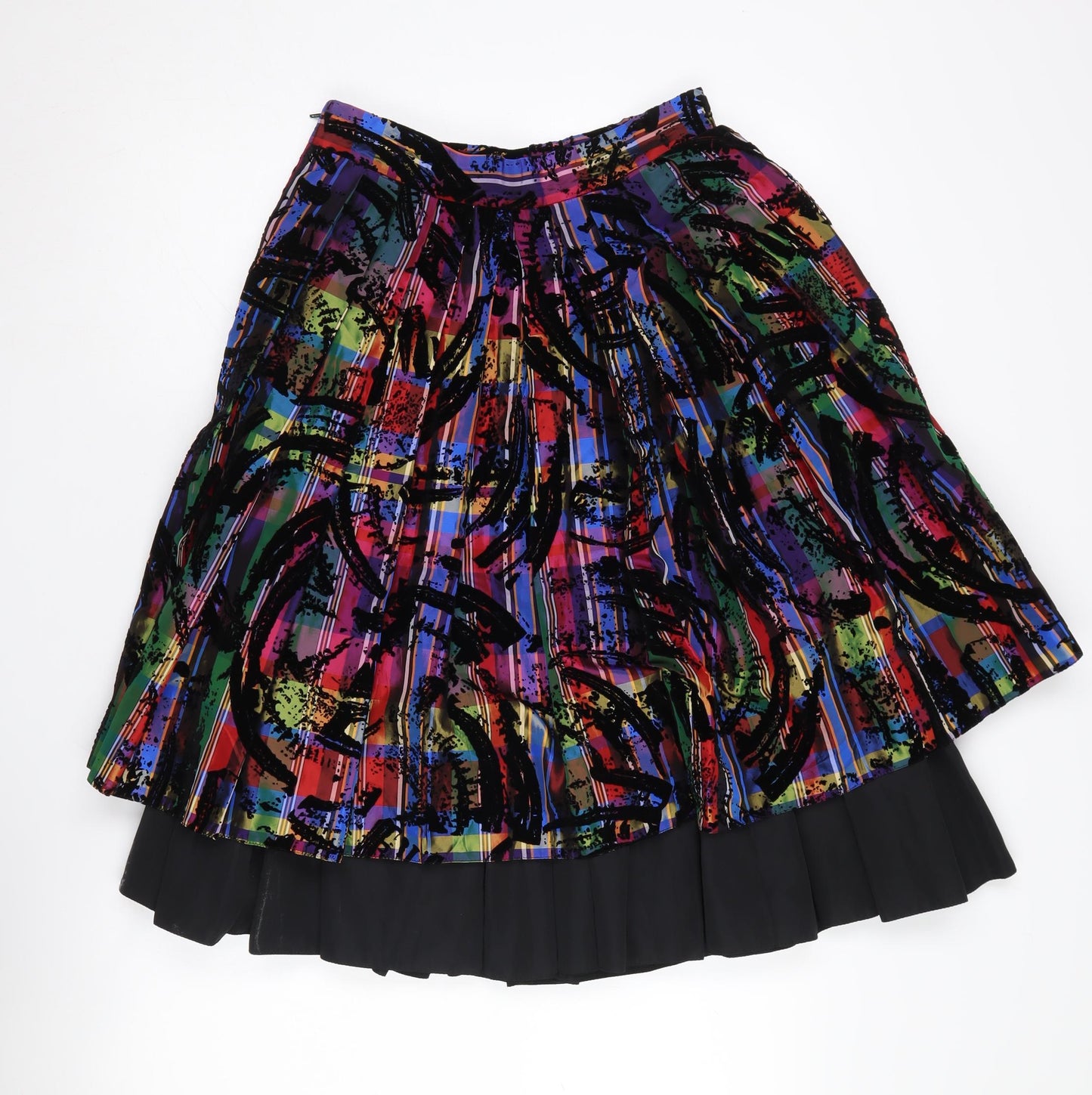 Brigitte Both Women's Multicoloured Pleated Skirt
