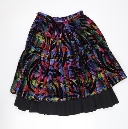 Brigitte Both Women's Multicoloured Pleated Skirt