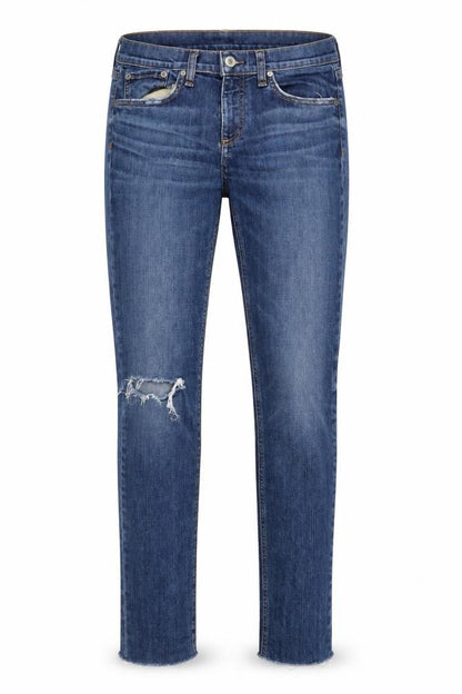 Womens UK Size 26 rag & bone Slim Fit Skinny Blue Jeans