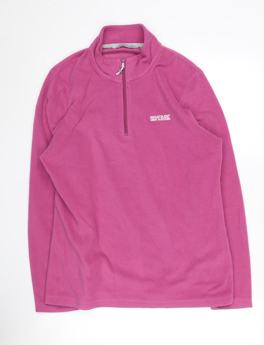 Regatta Women's Pink Fleece Pullover Sweatshirt, UK 14