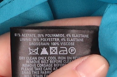 Coast Women's Blue Strapless Formal Dress Size 10