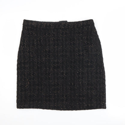 M&Co Women's Black Pencil Skirt, Size 12, Autumn Wear