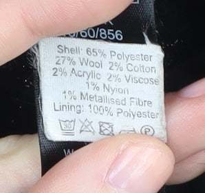 M&Co Women's Black Pencil Skirt, Size 12, Autumn Wear