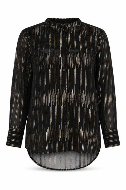 Womens UK Size 10 Marks and Spencer Black Basic Blouse
