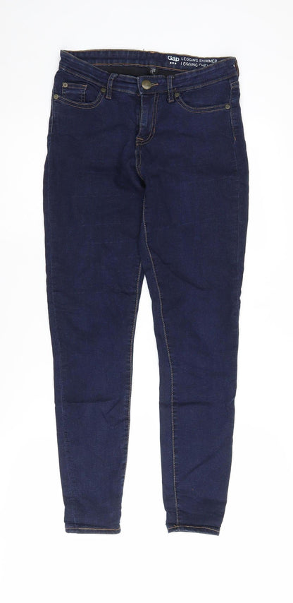 Gap Women's Blue Jegging Jeans - Size 4, Slim Fit
