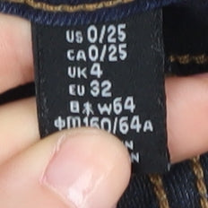 Gap Women's Blue Jegging Jeans - Size 4, Slim Fit