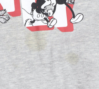 Womens UK Size M Disney Grey Pullover Sweatshirt