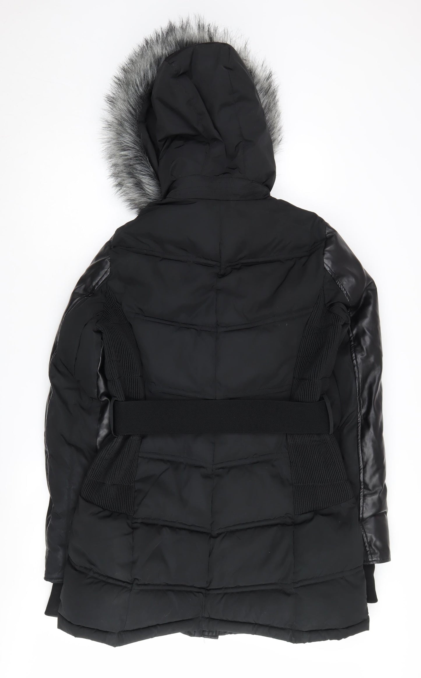 Sicily Clothing Women's Black Puffer Jacket L