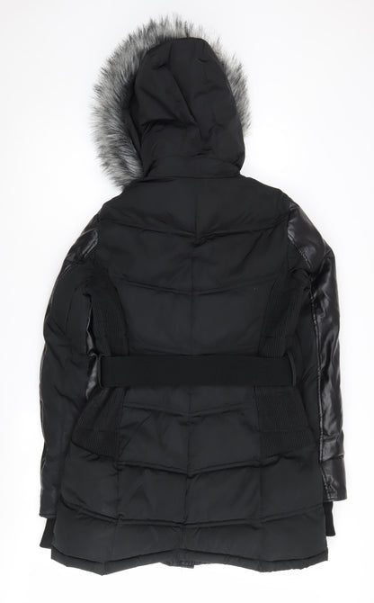 Sicily Clothing Women's Black Puffer Jacket L