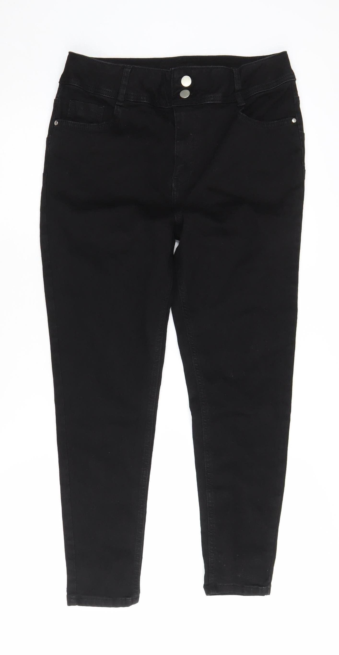 Very Women's Black Skinny Jeans Size 16 Stretch Denim