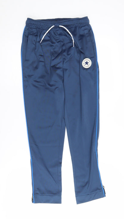 Converse Boys Blue Track Pants, 10-12 Years, Sports Style