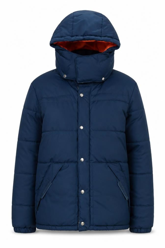 Womens UK Size M H&M Blue Puffer Jacket