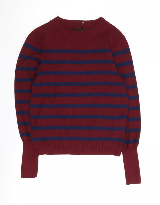 Womens UK Size 6 New Look Red Pullover Jumper