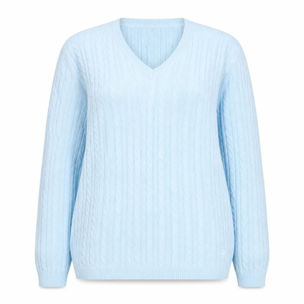 Womens UK Size L Tulchan Blue Pullover Jumper