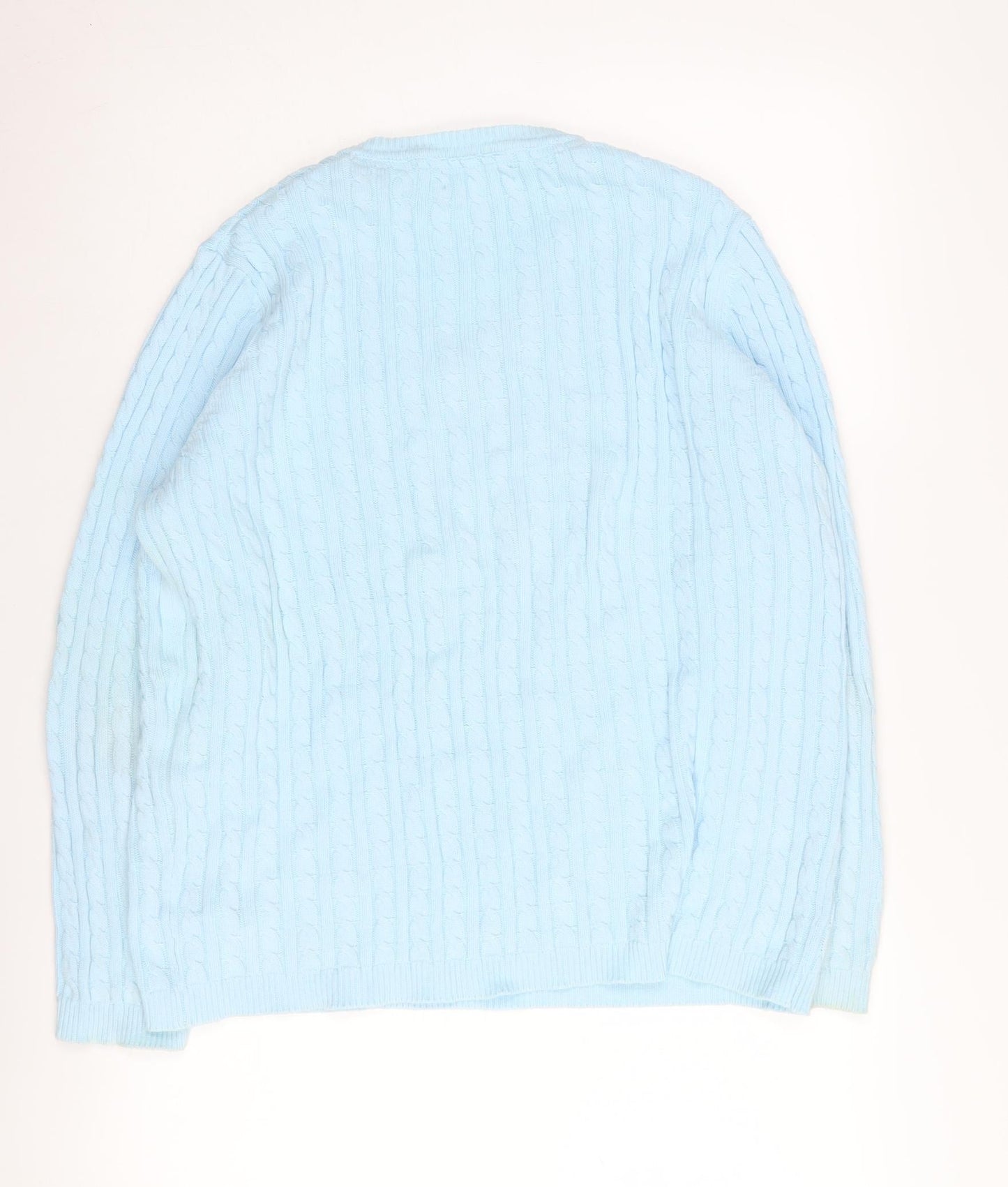 Womens UK Size L Tulchan Blue Pullover Jumper