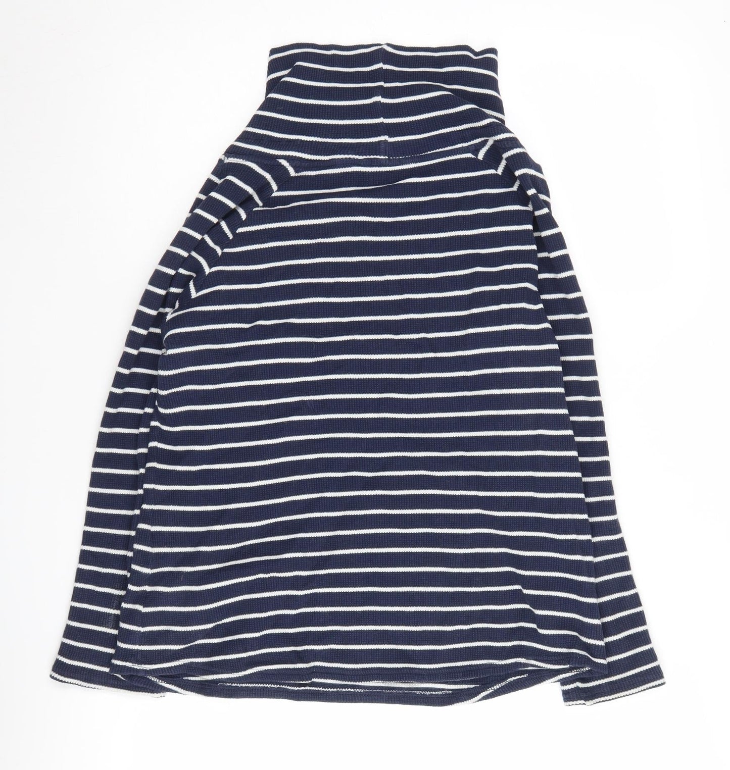 Marks and Spencer Women's Blue Striped Pullover Jumper