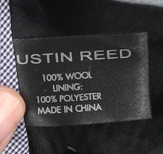 Austin Reed Men's Grey Dress Pants 34S Wool Lined Formal