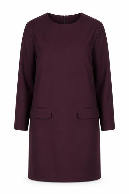 Warehouse Women's Purple Shift Dress Size 10