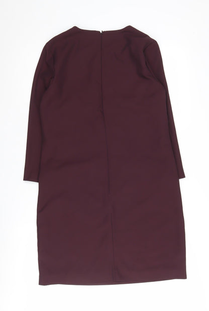 Warehouse Women's Purple Shift Dress Size 10