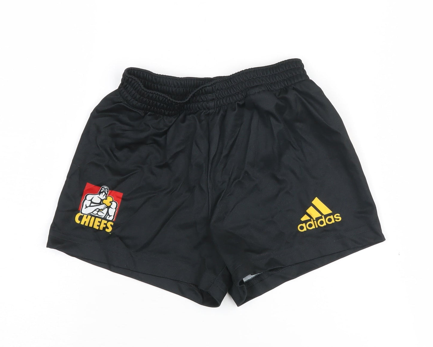 Adidas Boys Black Athletic Shorts 3-4Y - Lightweight Activewear
