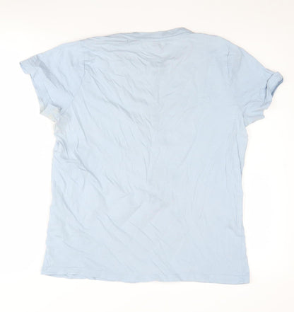 Lee Men's Blue M Graphic T-Shirt Regular Fit