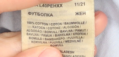 Lee Men's Blue M Graphic T-Shirt Regular Fit