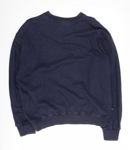 Mens UK Size S PUMA Blue Pullover Sweatshirt