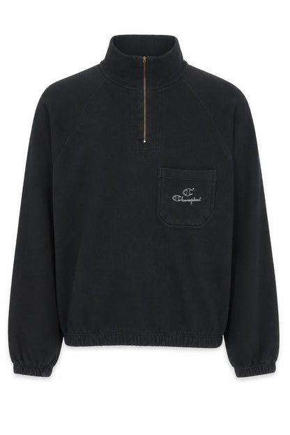 Mens UK Size M Champion Black Pullover Sweatshirt