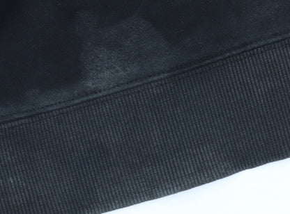 Adidas Black Graphic Print Sweatshirt M Unisex