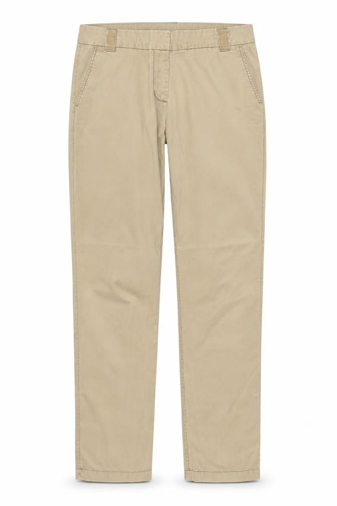 Womens UK Size 8 Tommy Hilfiger Regular Fit Chino Beige Trousers