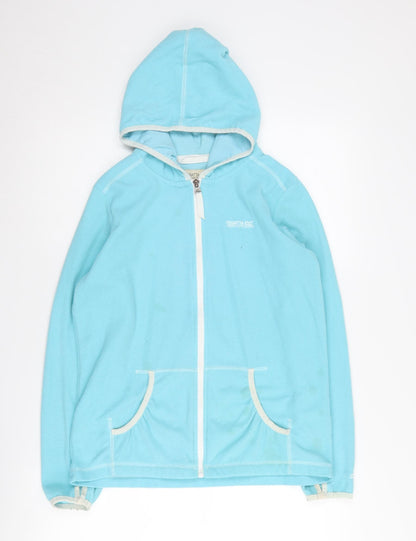 Regatta Blue Full Zip Unisex Hoodie - Size 12
