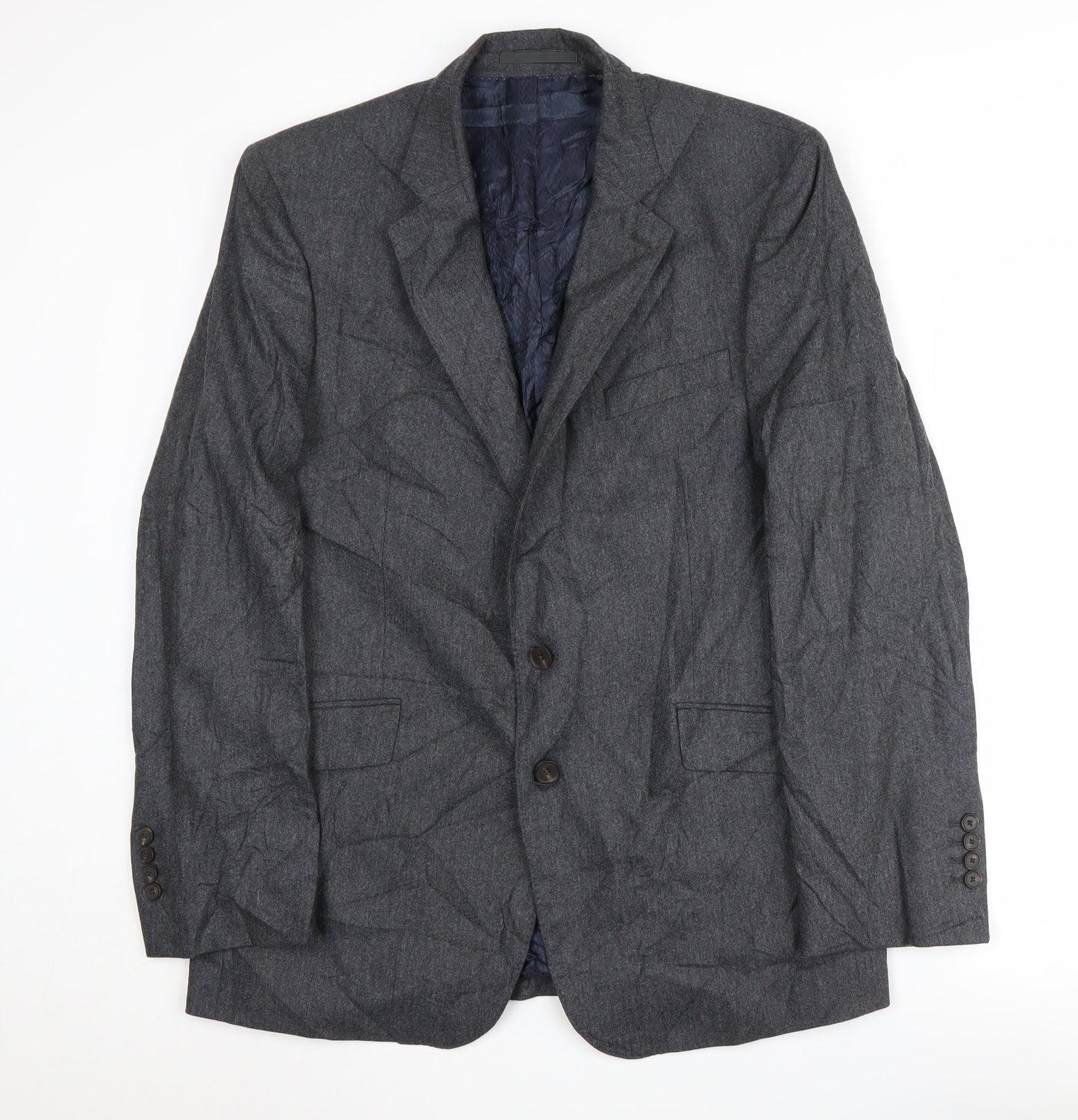 Mens UK Size 42 Jaeger Regular Grey Suit Jacket