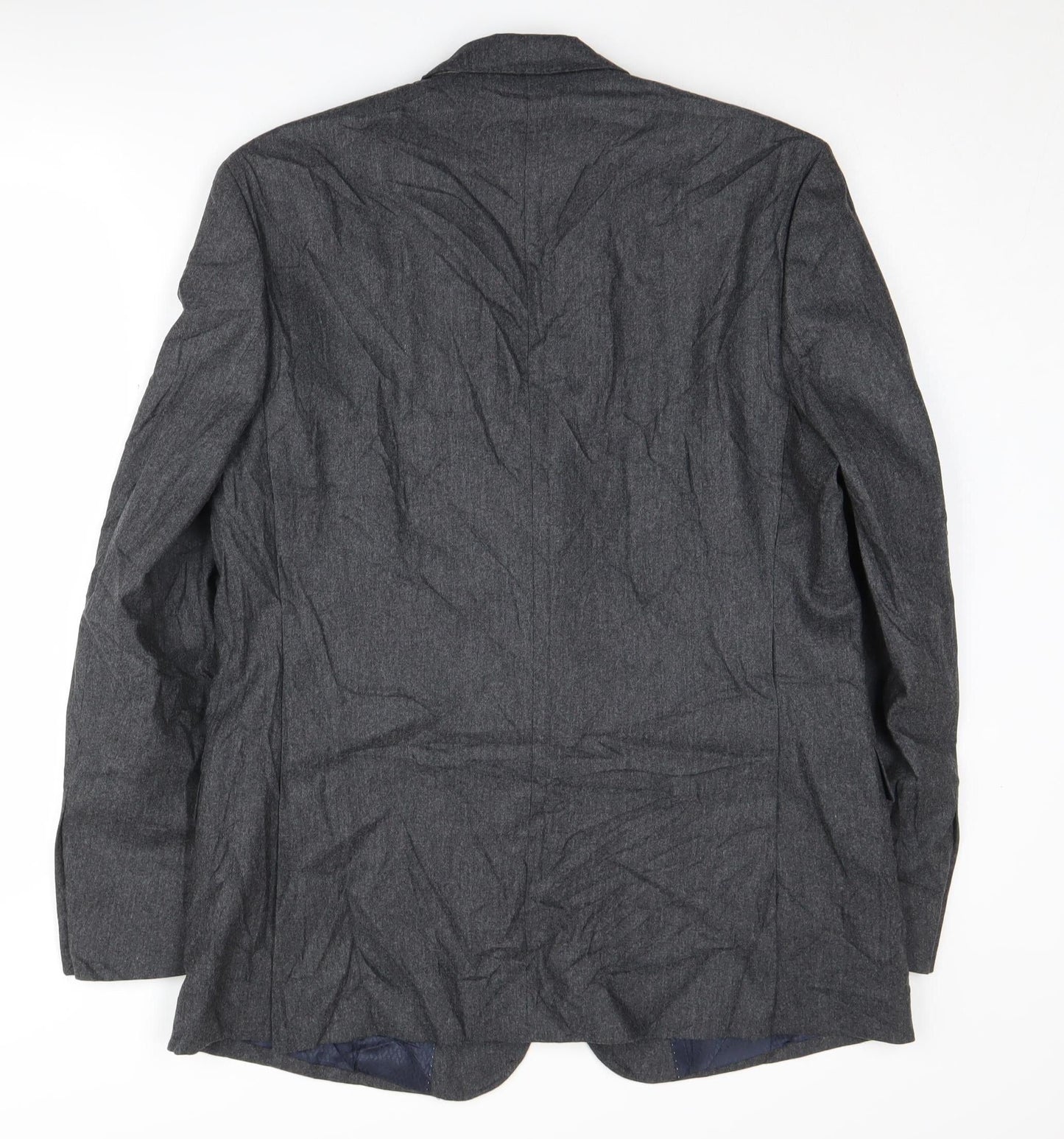 Mens UK Size 42 Jaeger Regular Grey Suit Jacket