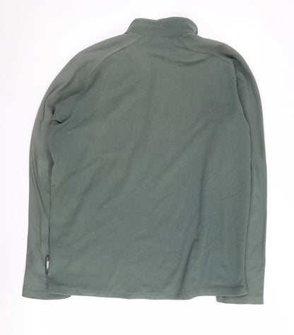 Mens UK Size L Helly Hansen Green Pullover Sweatshirt