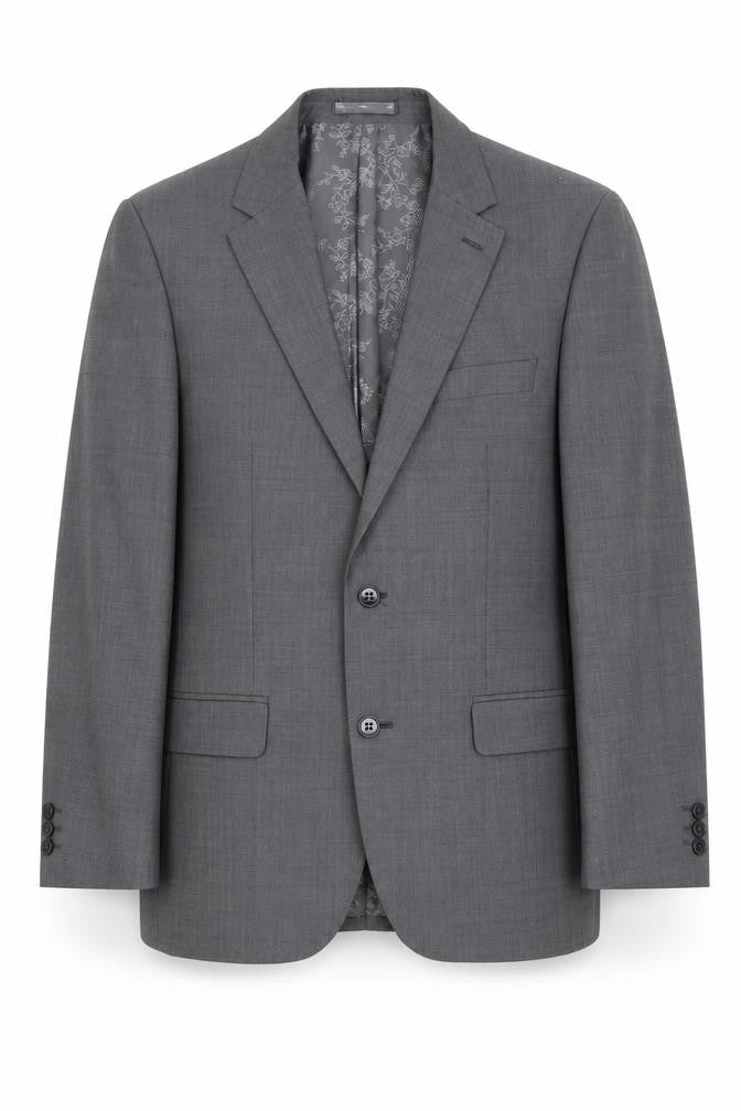 Mens UK Size 38 Pierre Cardin Regular Grey Suit Jacket