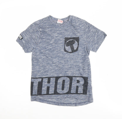 Marvel Boys Blue Thor Graphic T-Shirt 5-6 Years