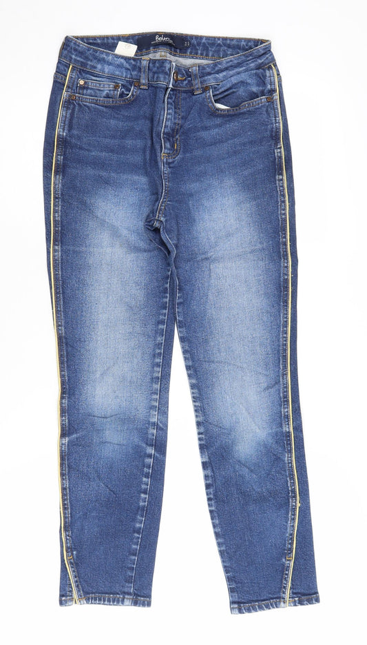 Boden Women's Blue Straight Jeans UK 8, S