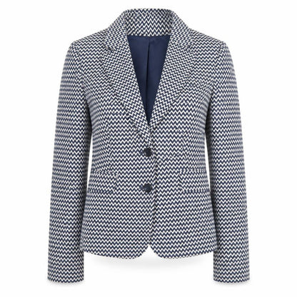 Womens UK Size 8 Jasper Conran Regular Blue Blazer