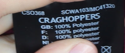 Craghoppers Women's Red Lightweight Fleece Pullover Sweatshirt