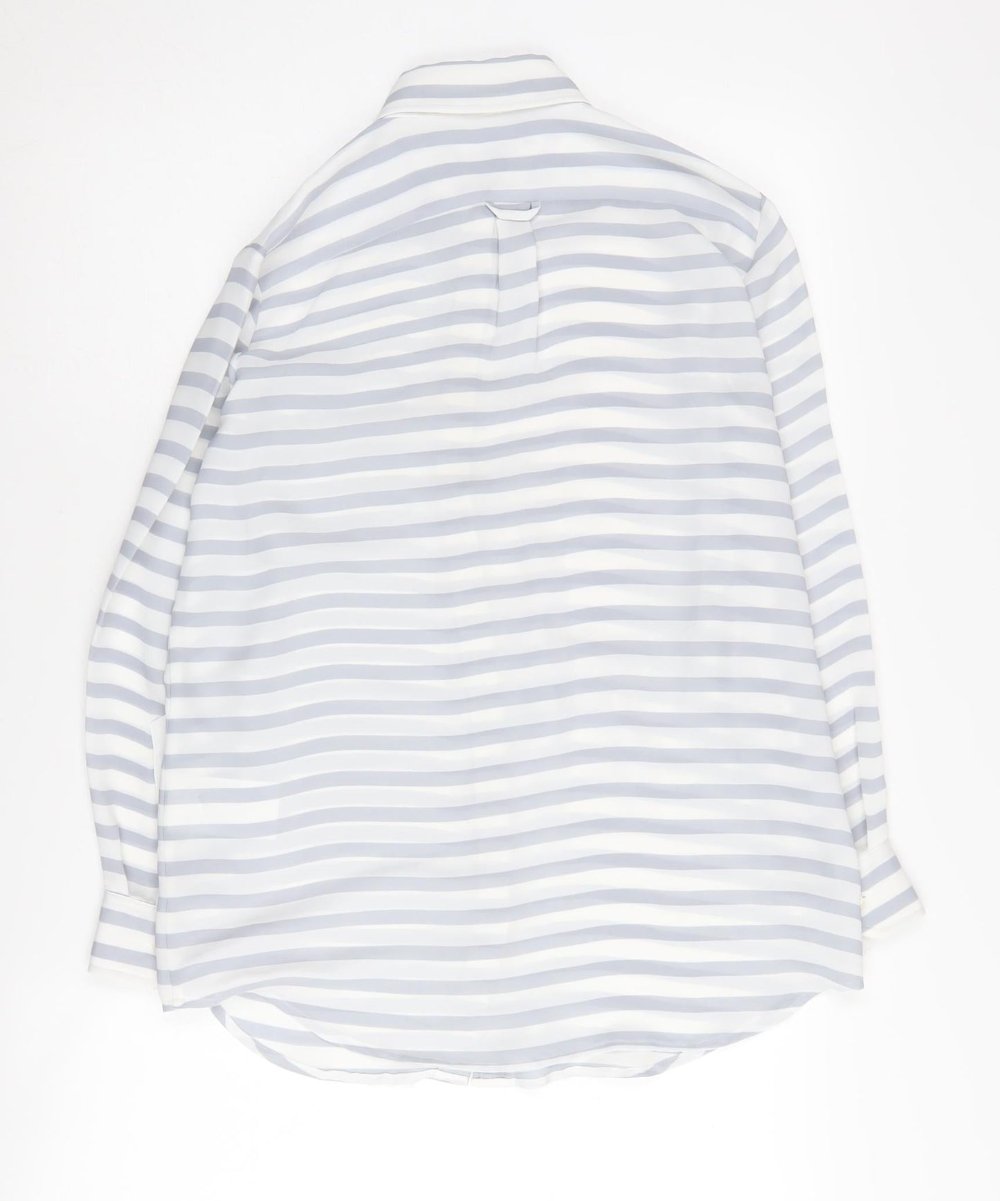 Banana Republic Women's Striped Button-Up Shirt 2XS