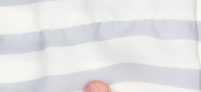 Banana Republic Women's Striped Button-Up Shirt 2XS