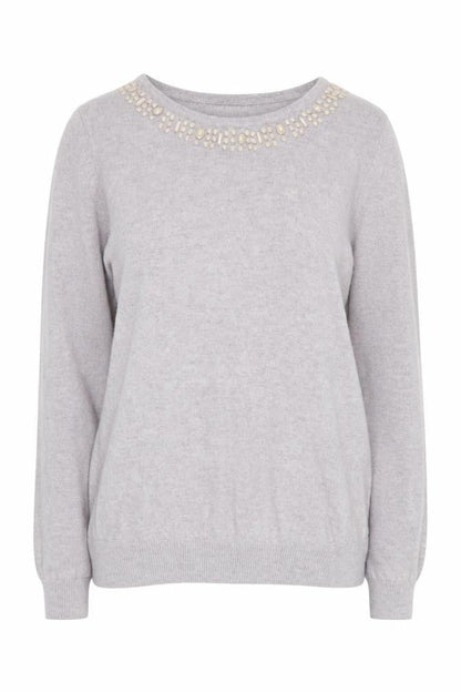 Womens UK Size 12 RJR John Rocha Grey Pullover Jumper