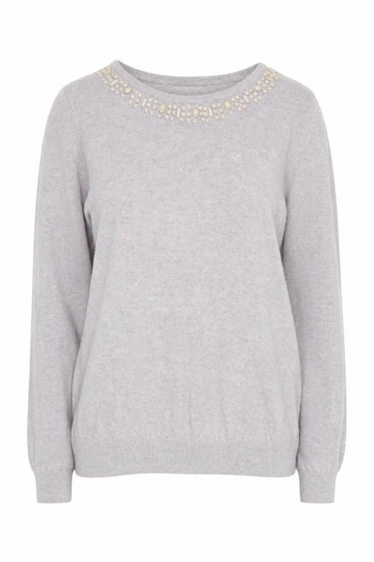 Womens UK Size 12 RJR John Rocha Grey Pullover Jumper