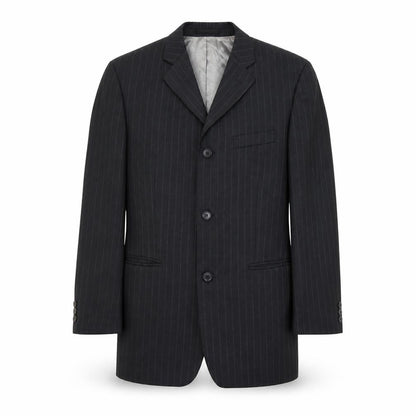 Mens UK Size 48 Pierre Cardin Regular Black Suit Jacket