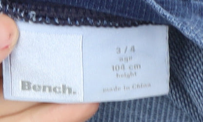Bench Girls Blue Denim Skirt 3-4 Years Casual Style