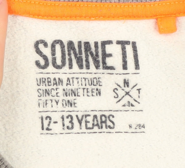 Sonneti Boys Blue Pullover Sweatshirt 12-13 Years